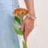 Champagne Supernova | Or | Bracelet de perles en macramé de verre Galaxy